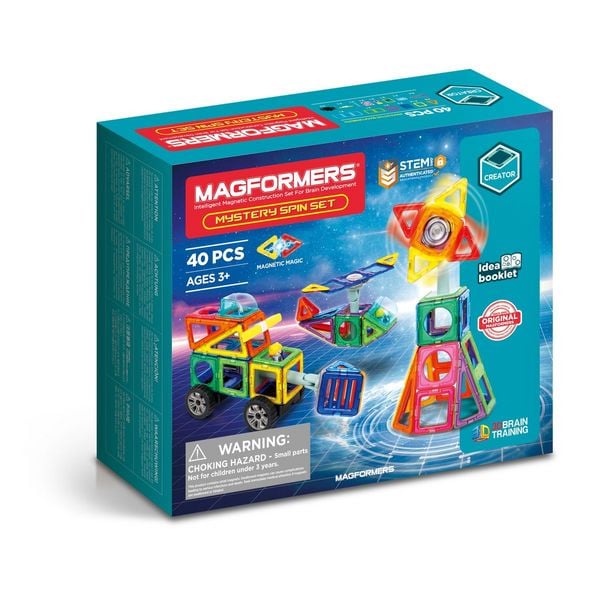 MAGFORMERS Creator Mystery Spin 40 Teile