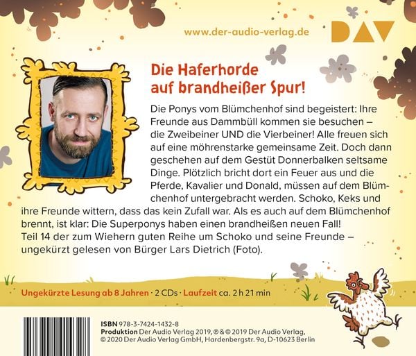 Produktbild: Die Haferhorde &ndash; Teil 14: L&ouml;schen im Galopp
