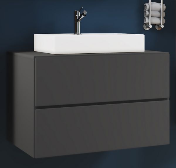 Produktbild: 2-tlg. Waschplatz Waschtisch Lendas S Schublade