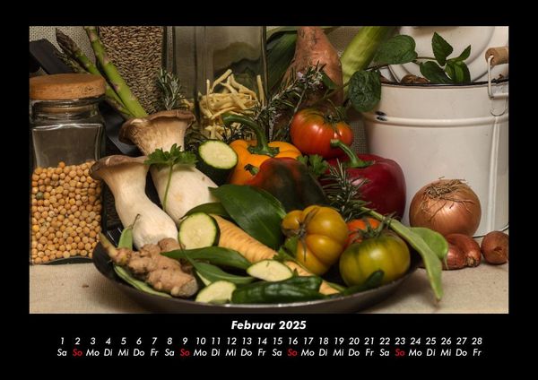Produktbild: Gem&uuml;sekalender 2025 Fotokalender DIN A3