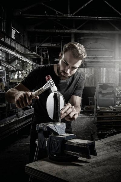 Produktbild: Halder BASEPLEX 3968.030 Schonhammer ergonomischer Griff, hart 360g 280mm 1St.