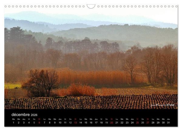Produktbild: La vall&eacute;e de la C&eacute;ze Gard (Calendrier mural 2026 DIN A3 vertical), CALVENDO calendrier mensuel