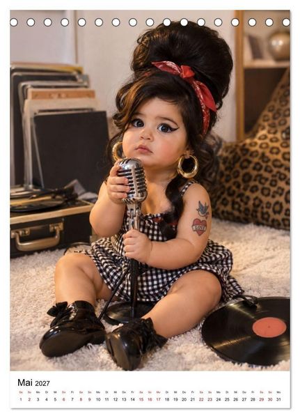 Produktbild: Baby Beats (Tischkalender 2027 DIN A5 hoch), CALVENDO Monatskalender