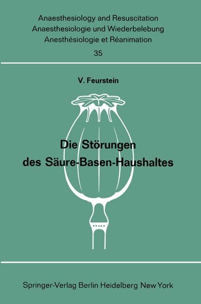Produktbild: Die St&ouml;rungen des S&auml;ure-Basen-Haushaltes