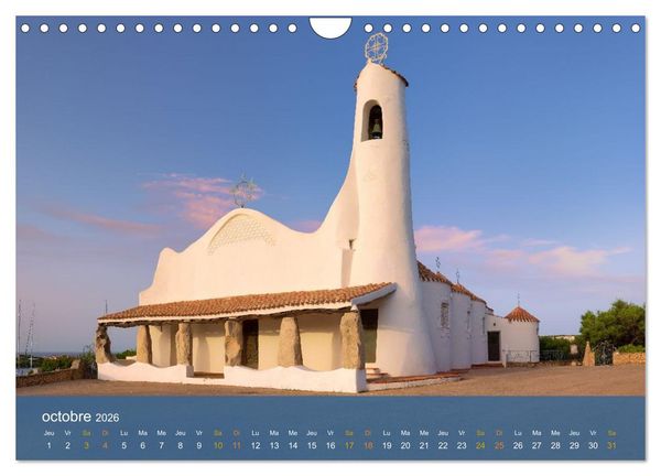 Produktbild: Sardaigne - L'&acirc;me sauvage de la M&eacute;diterran&eacute;e (Calendrier mural 2026 DIN A4 vertical), CALVENDO calendrier mensuel