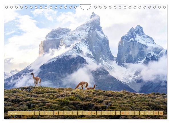 Produktbild: Patagonien - Naturwunder am Ende der Welt (Wandkalender 2027 DIN A4 quer), CALVENDO Monatskalender