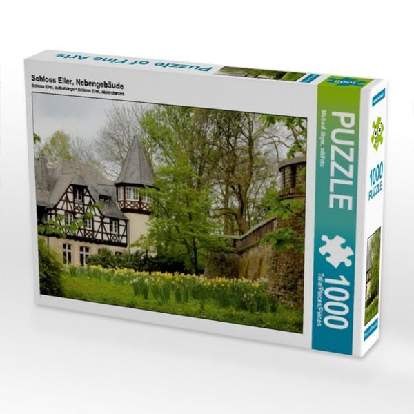 Produktbild: CALVENDO Puzzle Schloss Eller, Nebengeb&auml;ude | 1000 Teile Lege-Gr&ouml;&szlig;e 64x48cm Foto-Puzzle f&uuml;r gl&uuml;ckliche Stunden