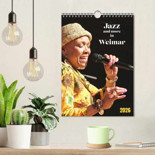 Produktbild: Jazz and more in Weimar (Wandkalender 2026 DIN A4 hoch), CALVENDO Monatskalender