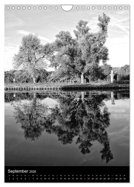 Produktbild: M&uuml;lheim an der Ruhr Edition Black & White 2026 (Wandkalender 2026 DIN A4 hoch), CALVENDO Monatskalender