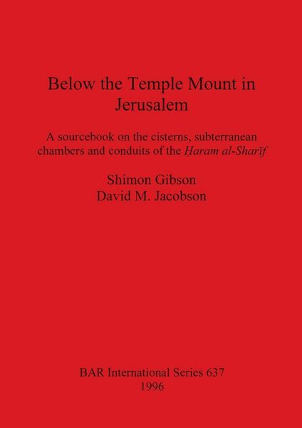 Produktbild: Below the Temple Mount in Jerusalem