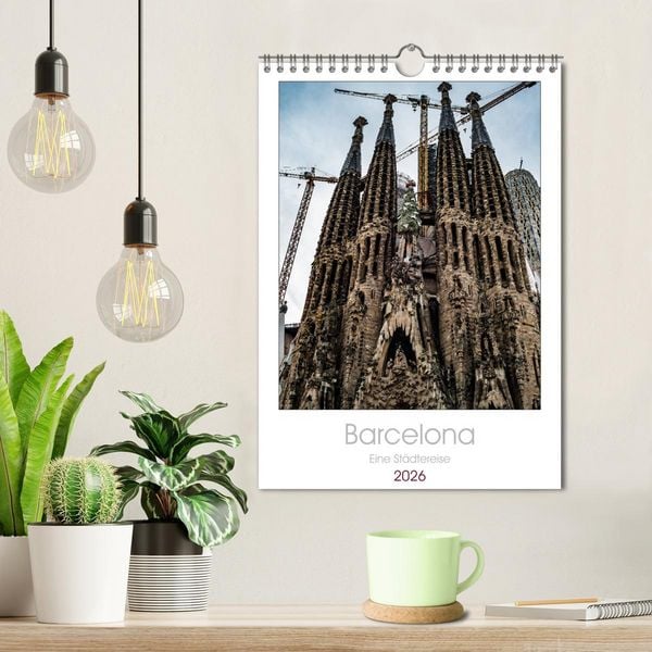 Produktbild: Barcelona - Eine St&auml;dtereise (Wandkalender 2026 DIN A4 hoch), CALVENDO Monatskalender