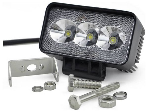 Produktbild: SecoR&uuml;t Arbeitsscheinwerfer 12 V/DC, 24 V/DC TP309 Nahfeldausleuchtung (B x H x T) 66 x 66 x 65 mm 500 lm 6000 K