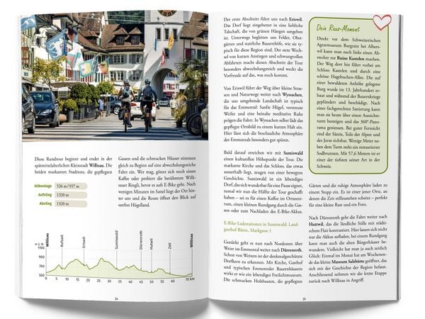 Produktbild: K&uuml;mmerly+Frey Raus und E-Biken Rundtouren Zentralschweiz &ndash; E-Bikef&uuml;hrer