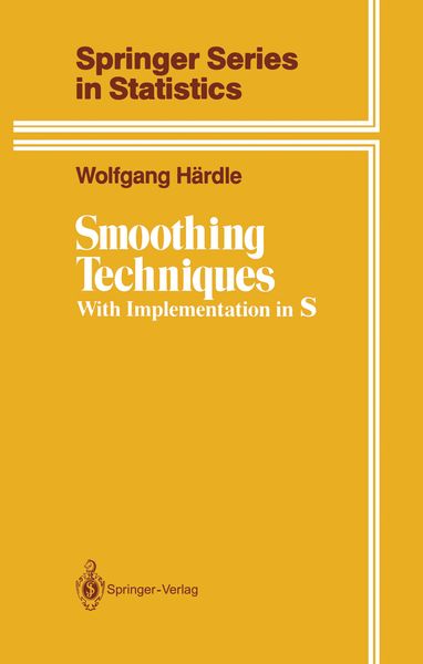 Produktbild: Smoothing Techniques