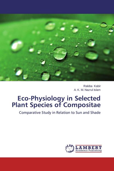 Produktbild: Eco-Physiology in Selected Plant Species of Compositae