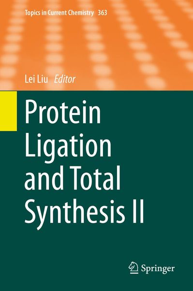 Produktbild: Protein Ligation and Total Synthesis II