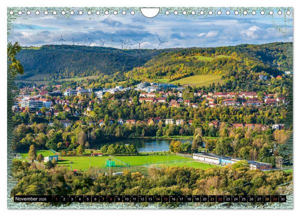 Produktbild: Jena attraktiv (Wandkalender 2026 DIN A4 quer), CALVENDO Monatskalender
