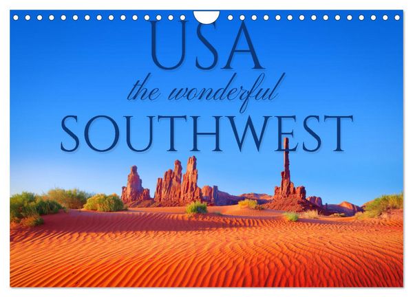 Produktbild: USA the wonderful Southwest (Wall Calendar 2026 DIN A4 landscape), CALVENDO 12 Month Wall Calendar