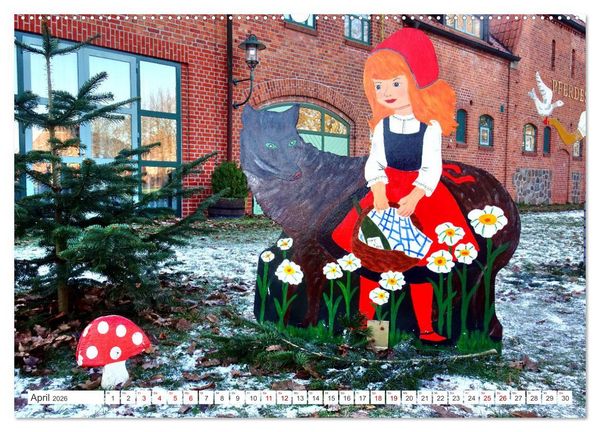 Produktbild: Deutsche M&auml;rchen (hochwertiger Premium Wandkalender 2026 DIN A2 quer), Kunstdruck in Hochglanz