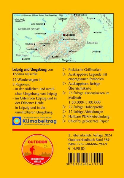Produktbild: Leipzig und Umgebung 22 Touren zwischen Gro&szlig;stadt und Natur