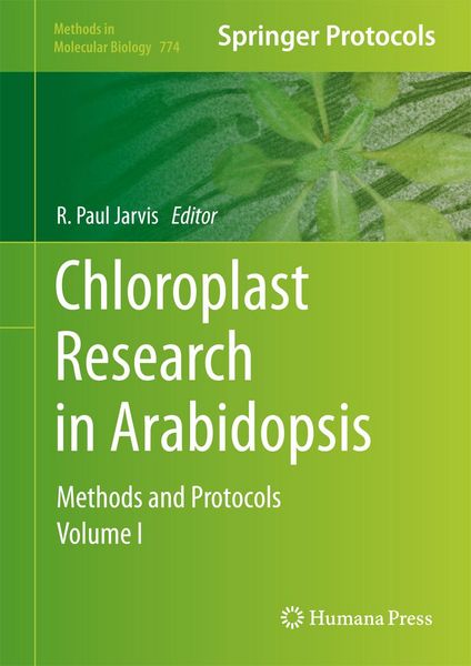 Produktbild: Chloroplast Research in Arabidopsis