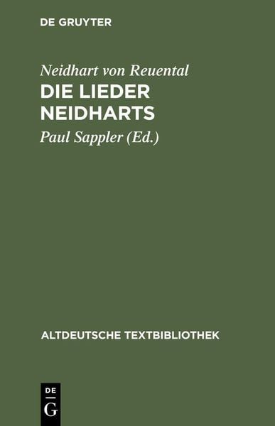 Produktbild: Die Lieder Neidharts