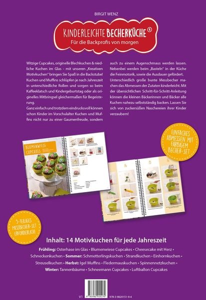 Produktbild: Kinderleichte Becherk&uuml;che - Kreative Motivkuche (Band 8)