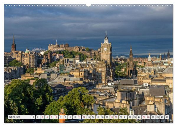 Produktbild: Wundersch&ouml;nes Edinburgh (Wandkalender 2026 DIN A2 quer), CALVENDO Monatskalender