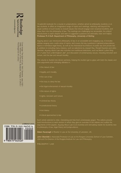Produktbild: Arguing About Law