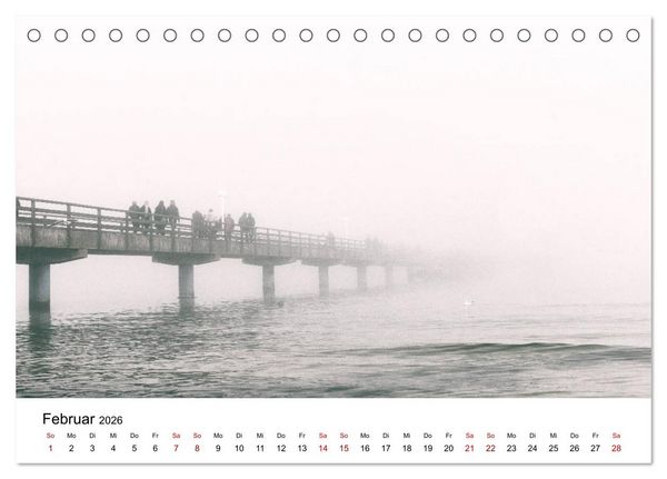 Produktbild: Schleswig-Holstein in 365 Farben (Tischkalender 2026 DIN A5 quer), CALVENDO Monatskalender