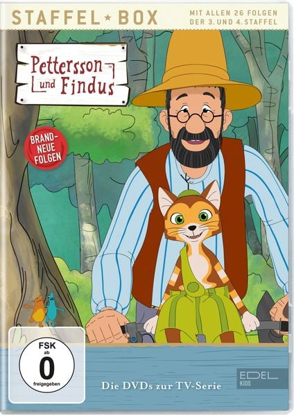Produktbild: Pettersson und Findus - Staffelbox 3+4 [2 DVDs]