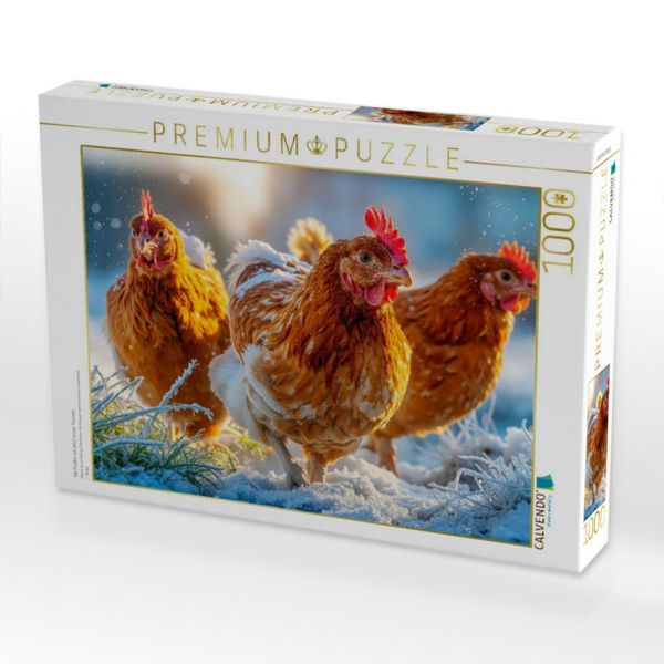 Produktbild: CALVENDO Puzzle Wo finden wir jetzt unser Fressen | 1000 Teile Lege-Gr&ouml;&szlig;e 64x48cm Foto-Puzzle f&uuml;r gl&uuml;ckliche Stunden