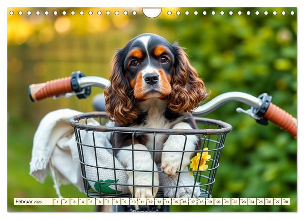 Produktbild: American Cocker Spaniel (Wandkalender 2026 DIN A4 quer), CALVENDO Monatskalender