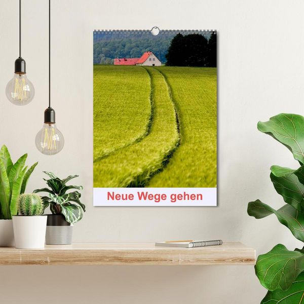 Produktbild: Neue Wege gehen (Wandkalender 2026 DIN A3 hoch), CALVENDO Monatskalender