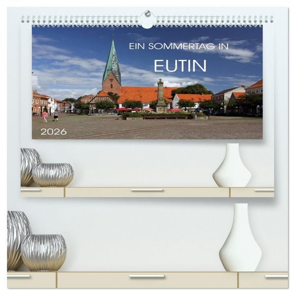 Produktbild: Ein Sommertag in Eutin (hochwertiger Premium Wandkalender 2026 DIN A2 quer), Kunstdruck in Hochglanz