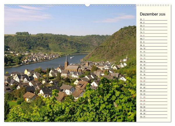 Produktbild: Entlang der Mosel (Wandkalender 2026 DIN A2 quer), CALVENDO Monatskalender