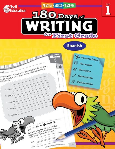 Produktbild: 180 Days of Writing for First Grade (Spanish)