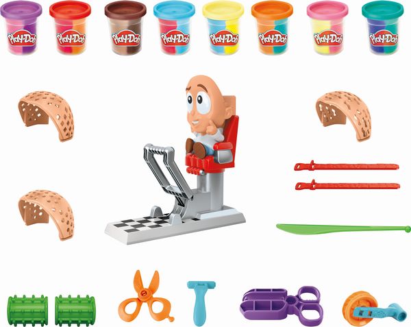 Hasbro - Play-Doh - Verrückter Freddy Friseur