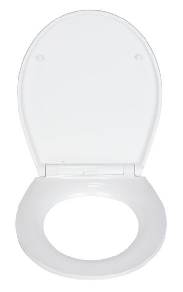 Produktbild: Premium WC-Sitz Mod. Agate mit Relief, aus antibakteriellem Duroplast