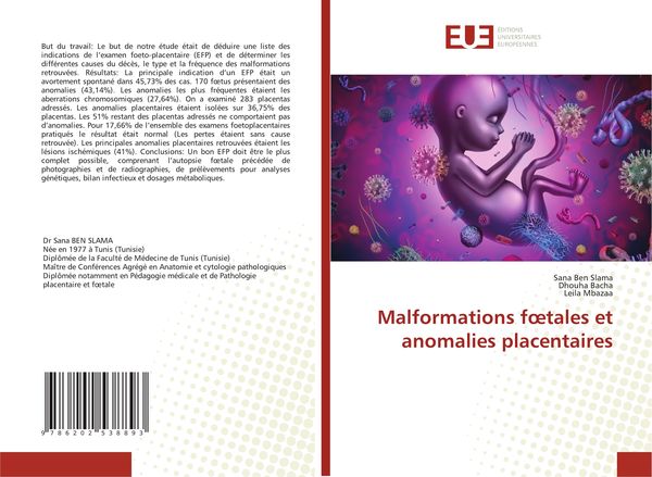 Produktbild: Malformations f&iquest;tales et anomalies placentaires