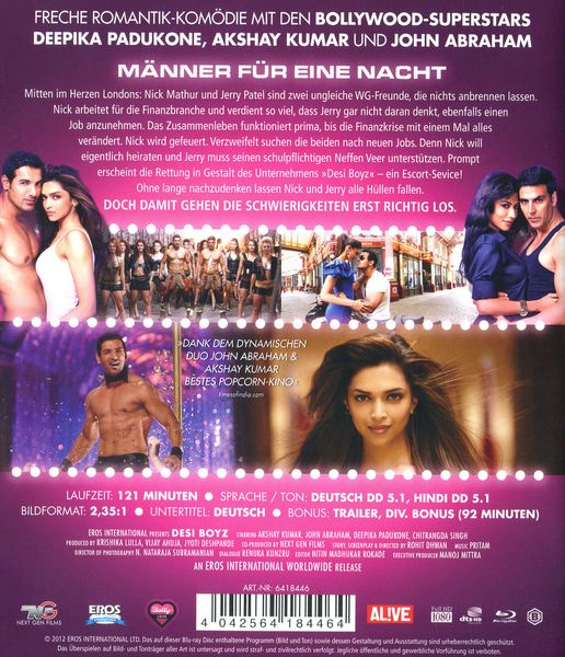 Produktbild: M&auml;nner f&uuml;r eine Nacht - Desi Boyz