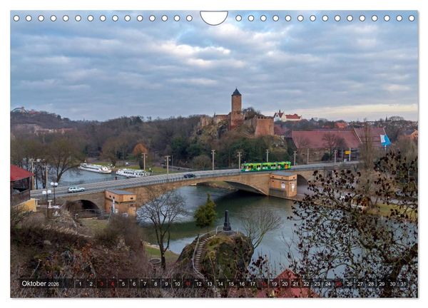 Produktbild: Unterwegs in Halle (Wandkalender 2026 DIN A4 quer), CALVENDO Monatskalender