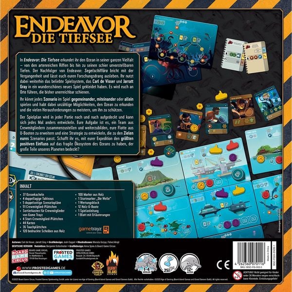 Produktbild: Endeavor: Die Tiefsee