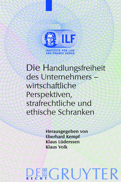 Produktbild: Die Handlungsfreiheit des Unternehmers