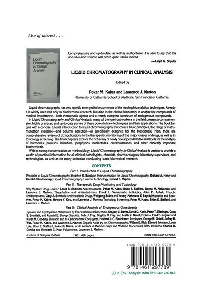 Produktbild: Liquid Chromatography in Environmental Analysis