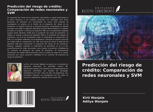 Produktbild: Predicci&oacute;n del riesgo de cr&eacute;dito: Comparaci&oacute;n de redes neuronales y SVM