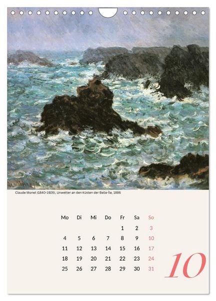 Produktbild: Claude Monet Impressionen 2027 (Wandkalender 2027 DIN A4 hoch), CALVENDO Monatskalender