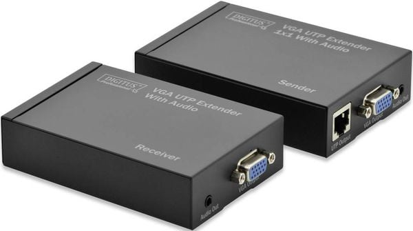 Digitus DS-53400 VGA Extender (Verlängerung) über Netzwerkkabel RJ45 300 m