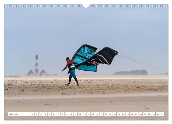 Produktbild: St. Peter-Ording Stranderlebnisse (Wandkalender 2026 DIN A3 quer), CALVENDO Monatskalender