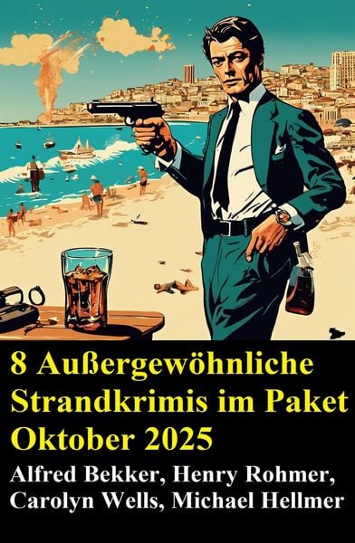 Produktbild: 8 Au&szlig;ergew&ouml;hnliche Strandkrimis im Paket Oktober 2025